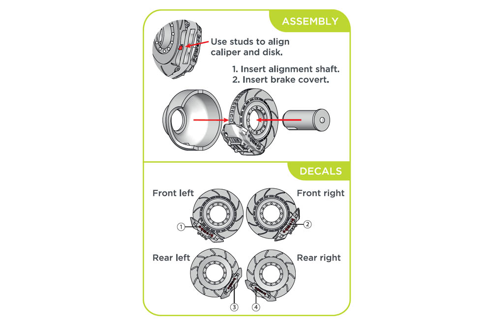 thumbnail image 2 of IcemanCollections V5 TBM Drag Brakes Set W/ Calipers – 1/24 1/25 Scale Model Kit 2 of 2
